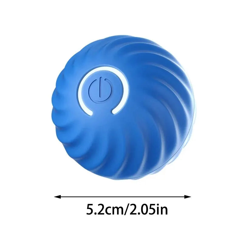 Dog Toy Intelligent Gravity Jump Ball Rechargeable Bite-Resistant