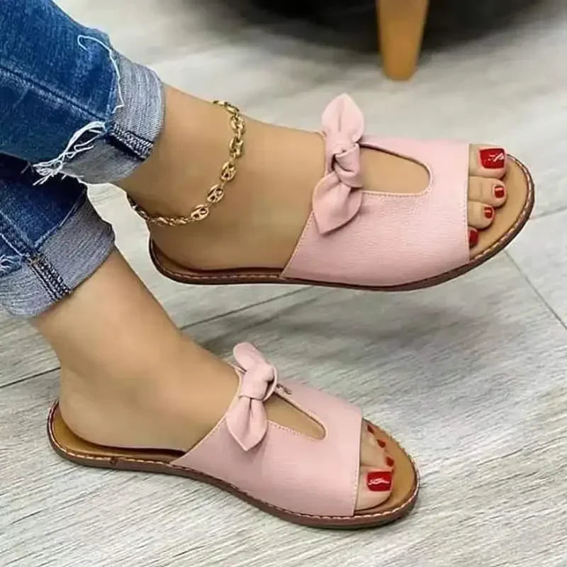 Summer Women Cute Butterfly-Knot Casual Sandals