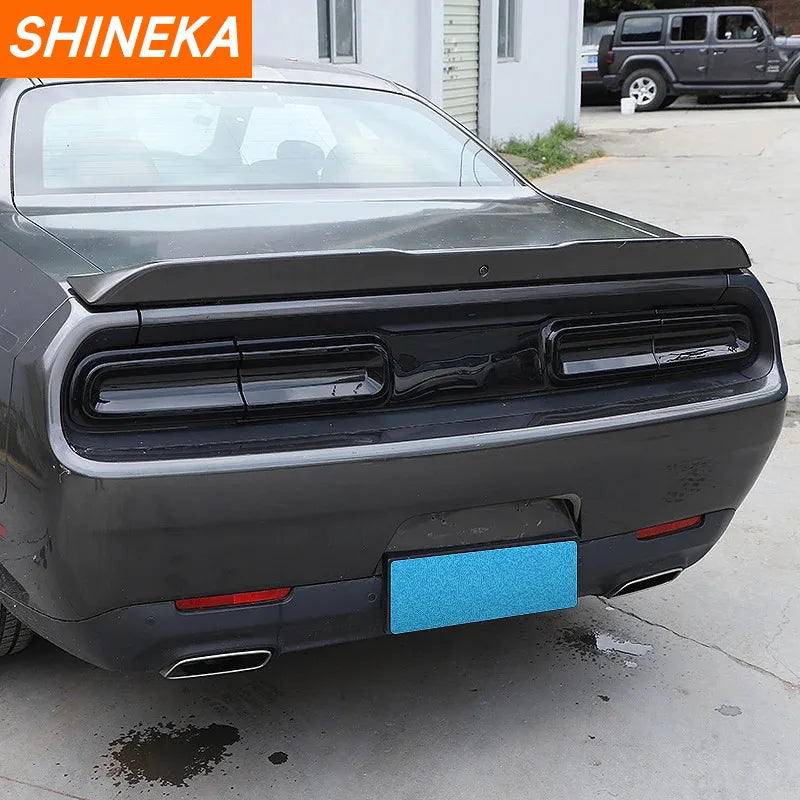 SHINEKA Car Sticker Rear Taillight Cover for Dodge Challenger 2015+