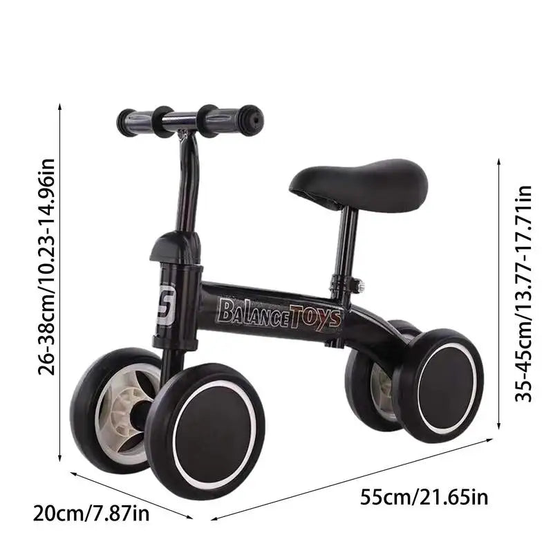 Children's Balance Bike Learn To Walk Freestyle Kick Scooter