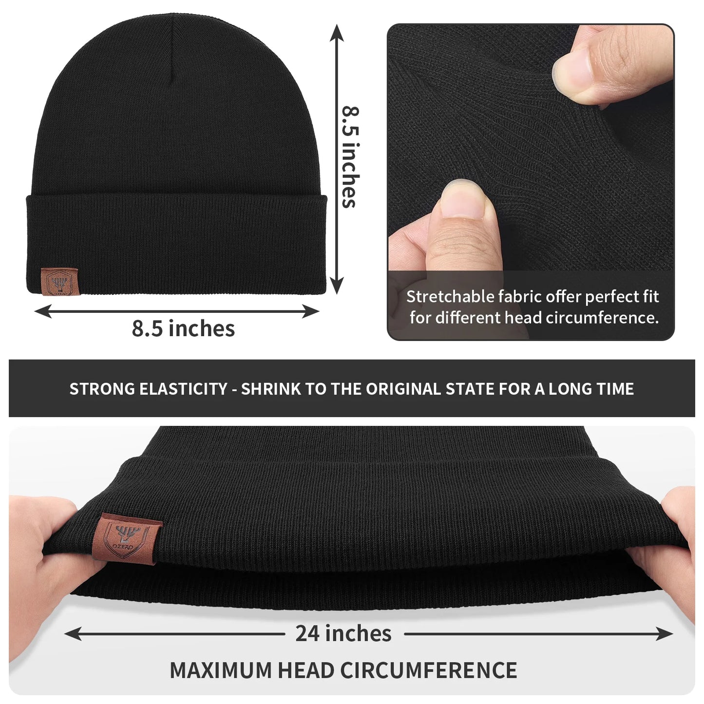 Beanie Daily Hat Skull Cap for Men and Women