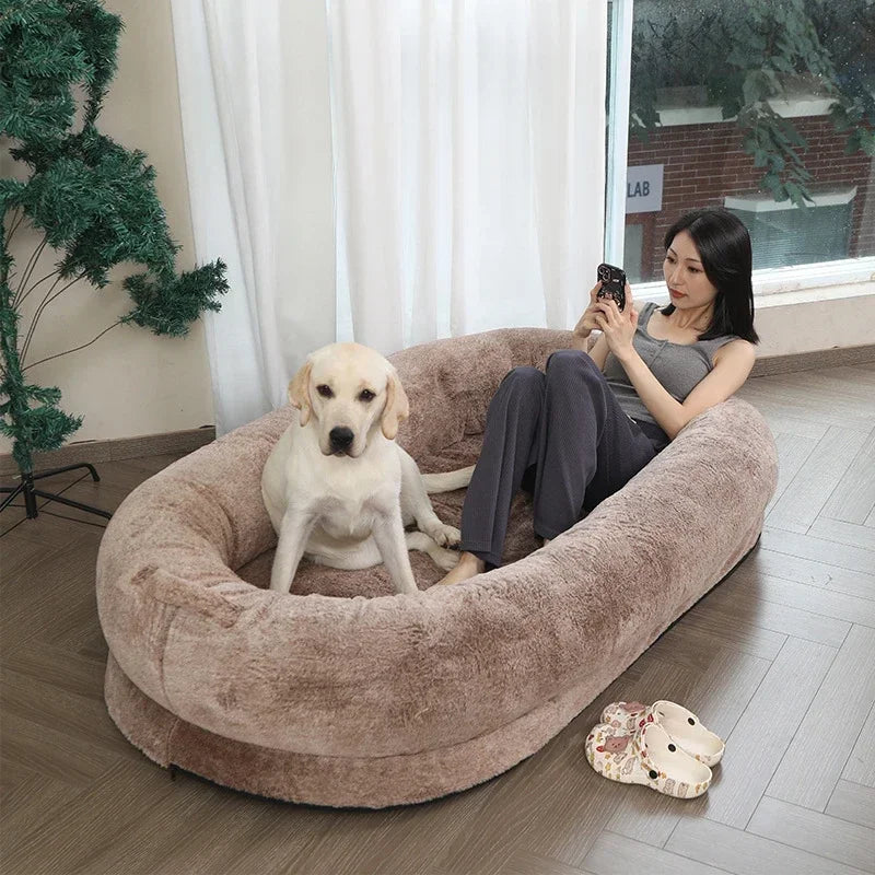 Lazy sofa interactive furniture big dog bed