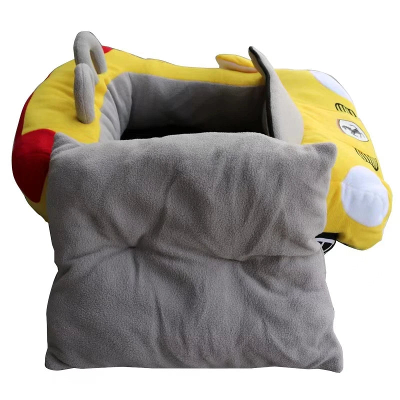 Cool Cat Dog Bed House Luxury Car Pet Bed