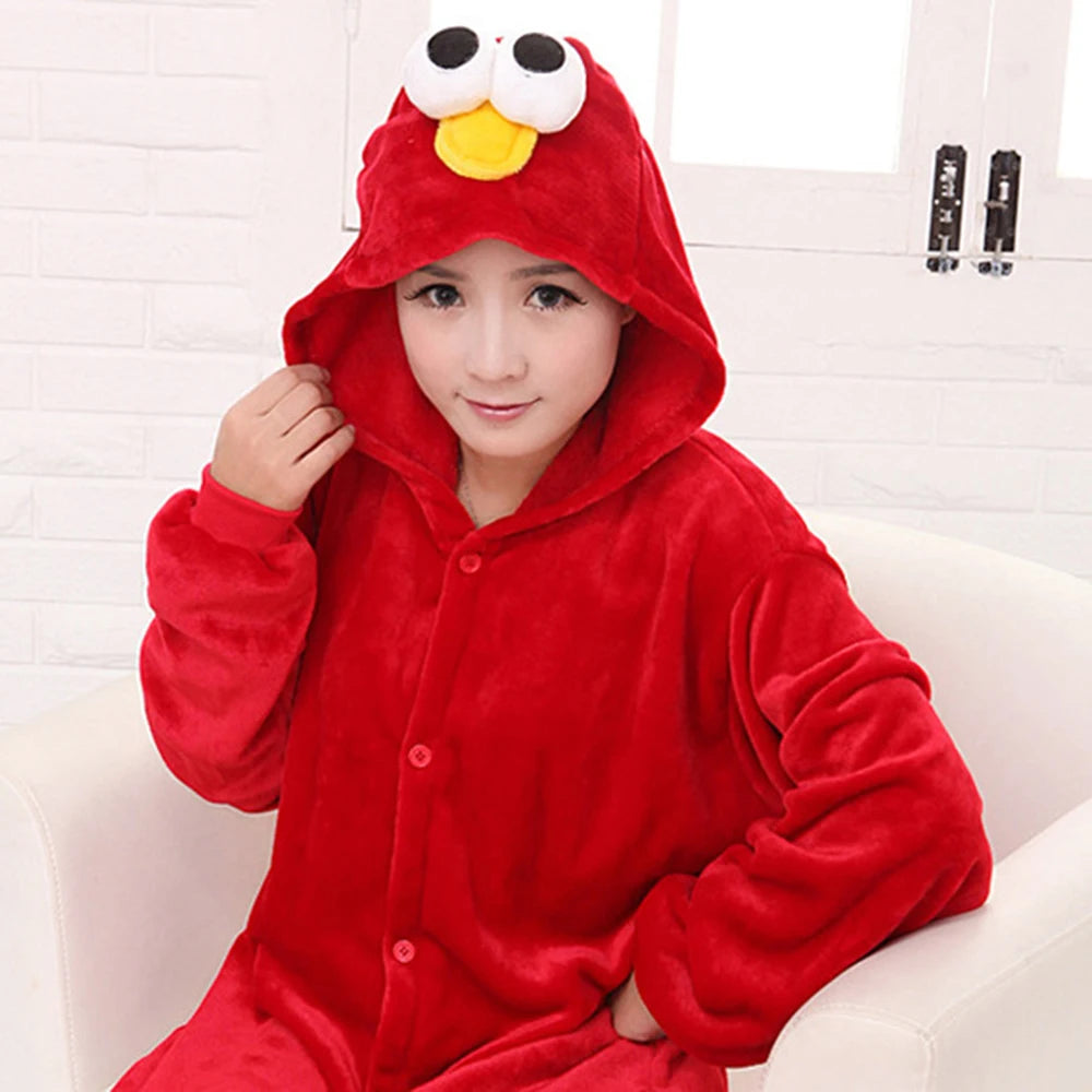 Adult Cartoon Onesie One Piece Pajamas Jumpsuits