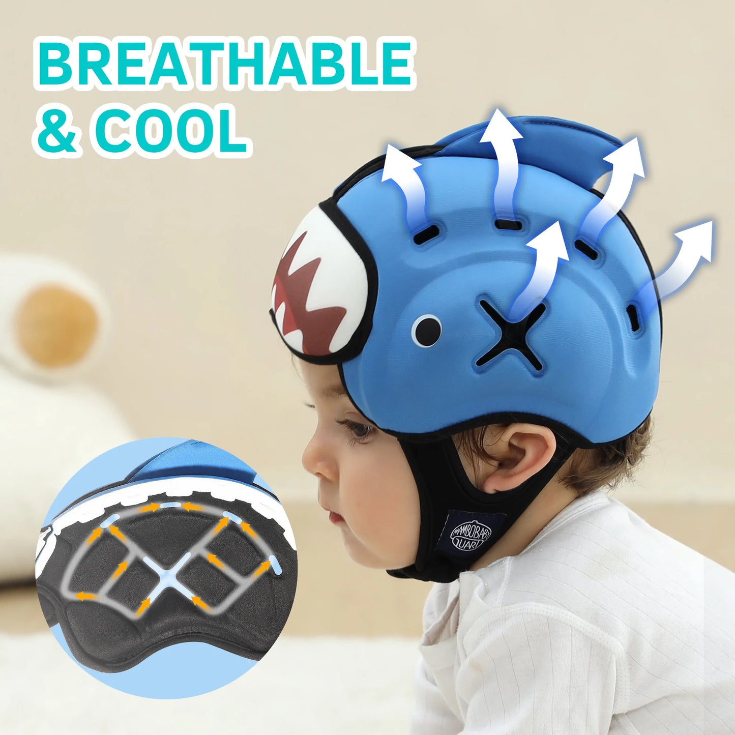 Ultra Lightweight Adjustable Infant Head Protector