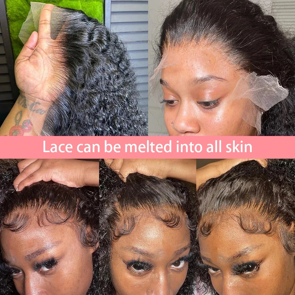 Brazilian Loose Deep Wave 13x4 Lace Frontal Human Hair Wigs