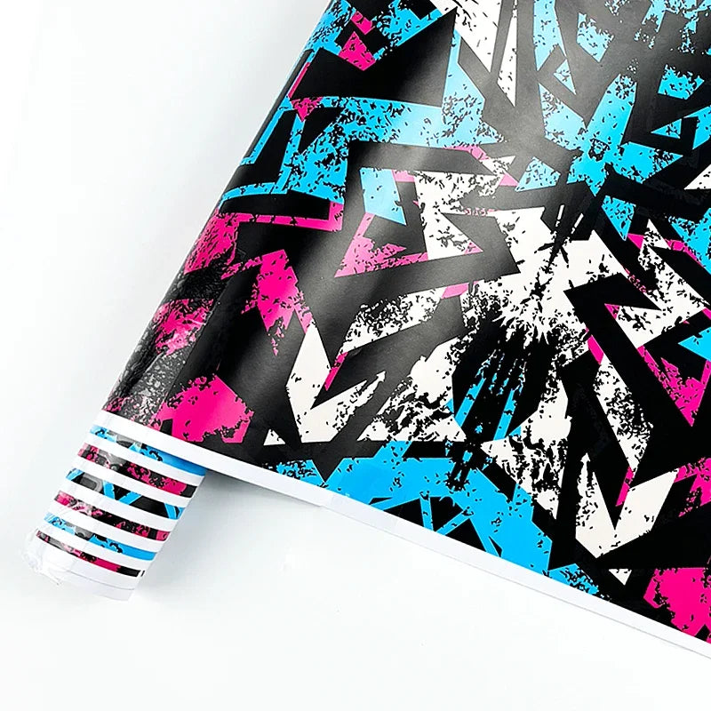 Car Motorcycle Graffiti Waterproof Vinyl Wrapping