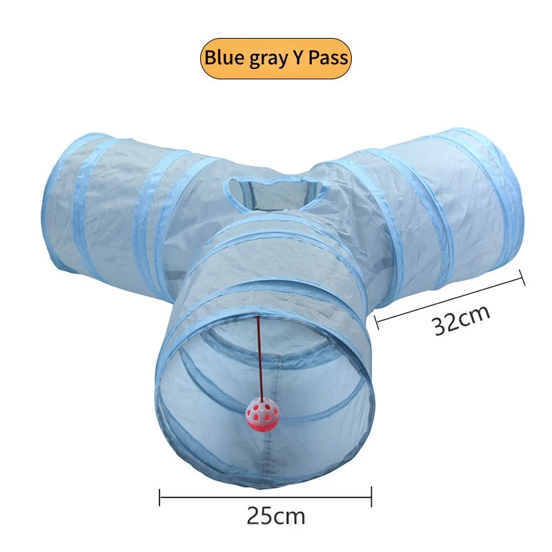 Foldable Cat Tunnel Breathable