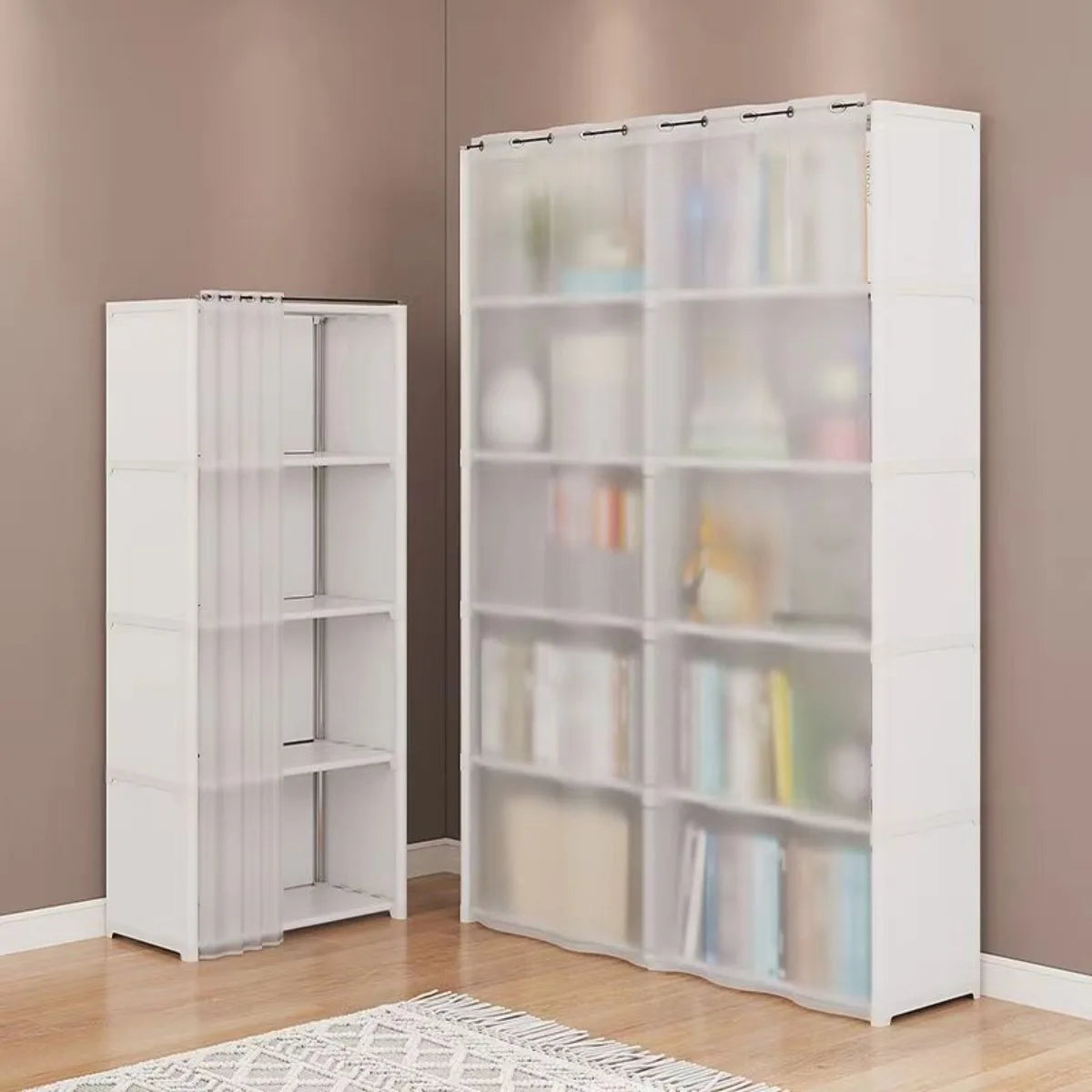 6/5 Layers Dustproof Simple Assembly Storage Cabinet