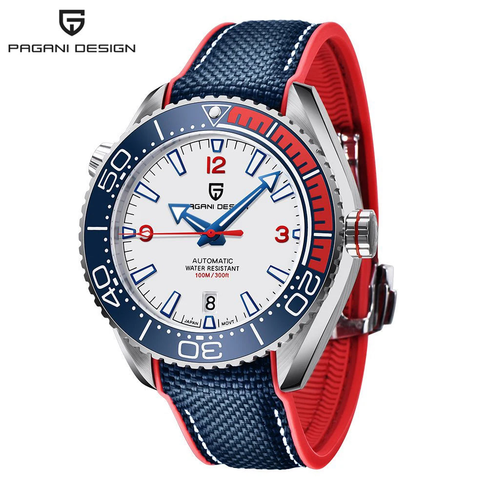 Sporty Rubber Diving Watch