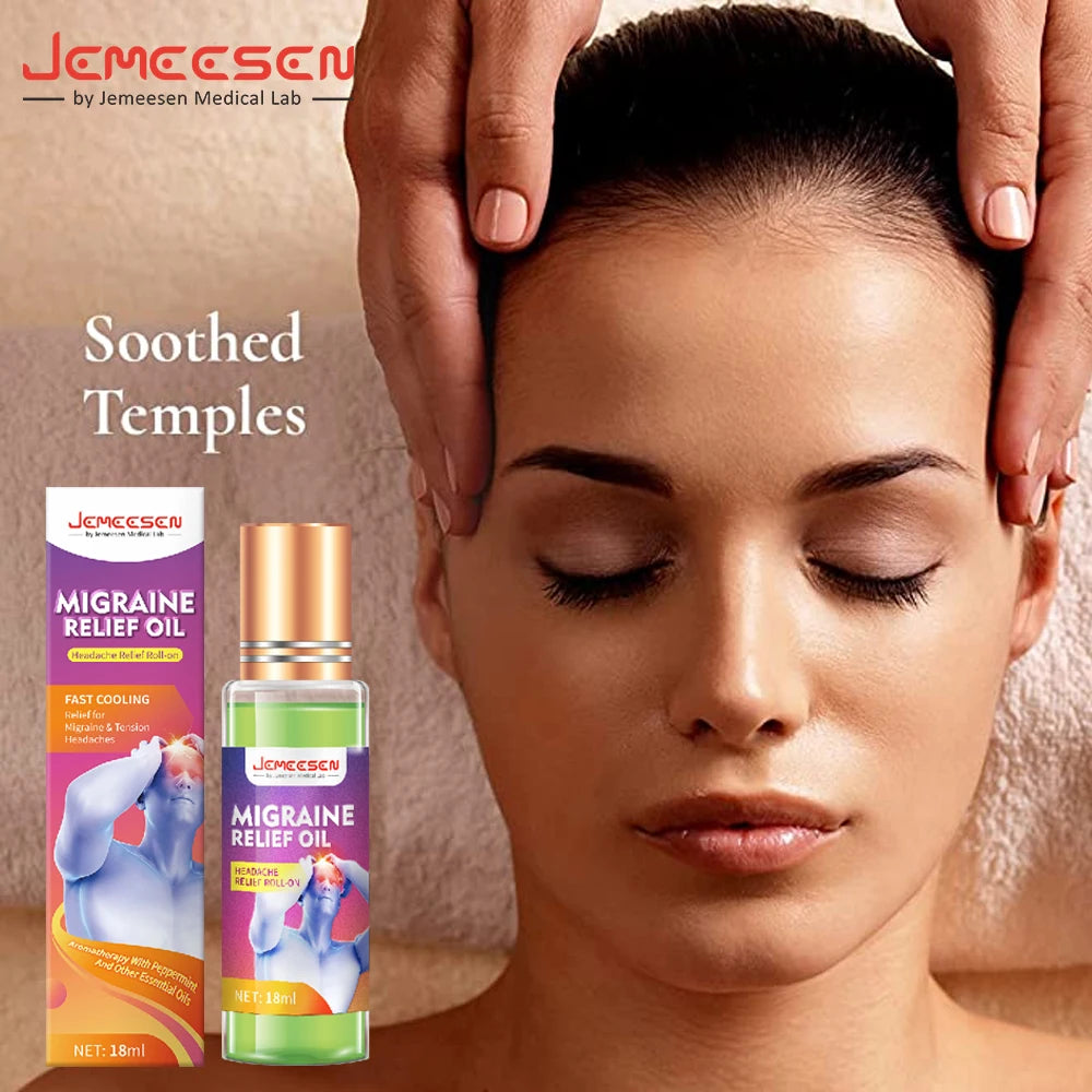 Migraine Essential Oils for Sinus Tension Headache & Migraine Relief