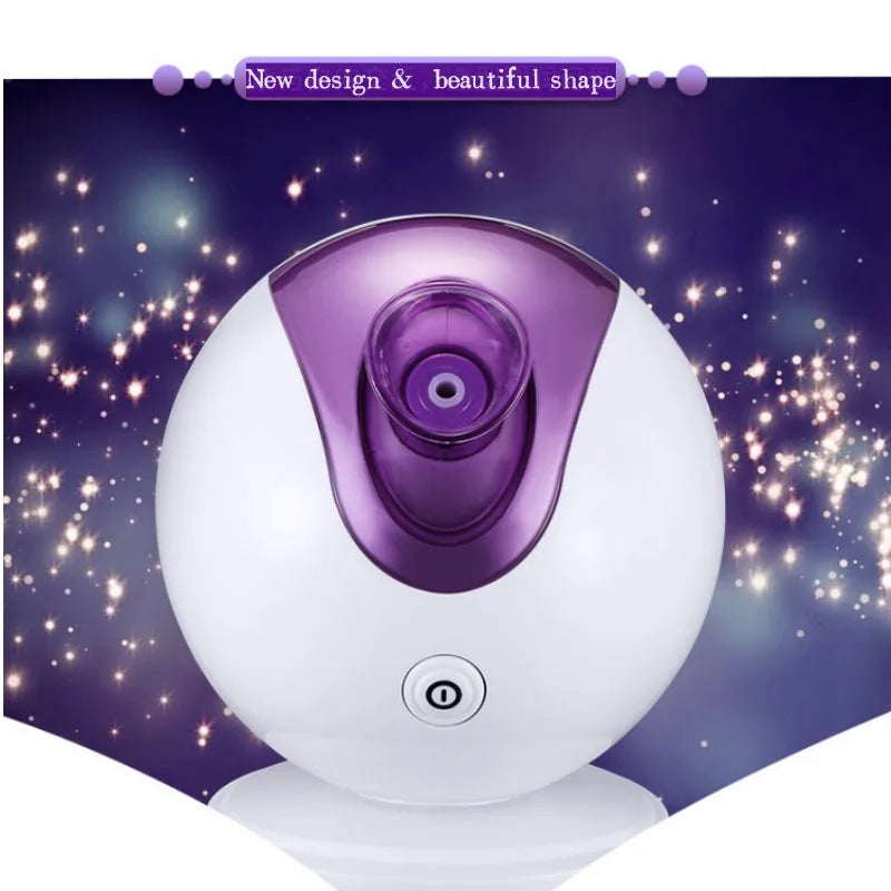 Facial steam engine for facial hydrotherapy