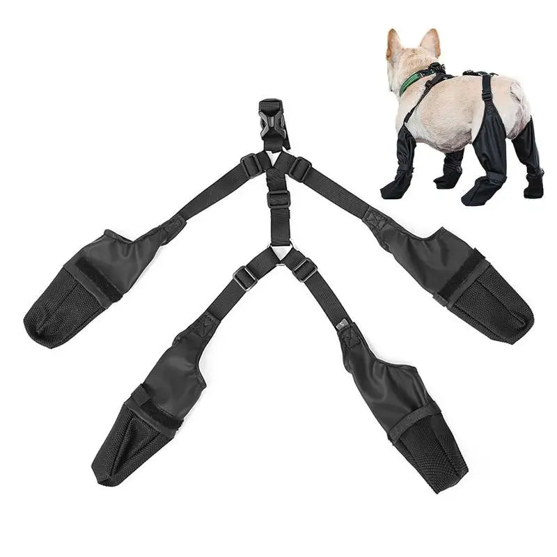 Anti-Dirty Waterproof Snow Boot Shoes Pet Pants