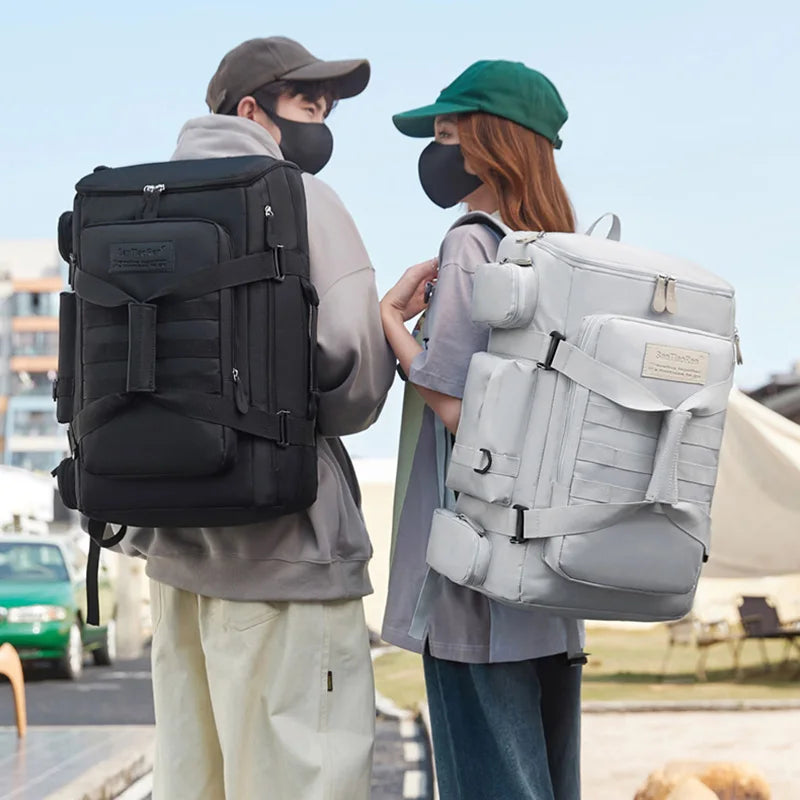 Large Capacity Travel Backpack Wet Dry Separation