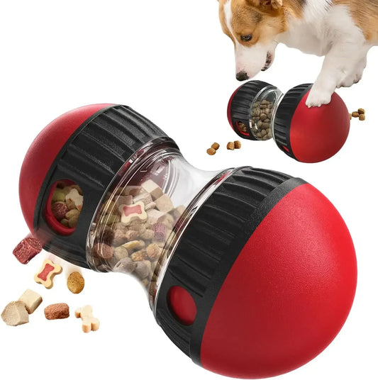 Interactive Dog Rolling Ball & Treat Dispenser
