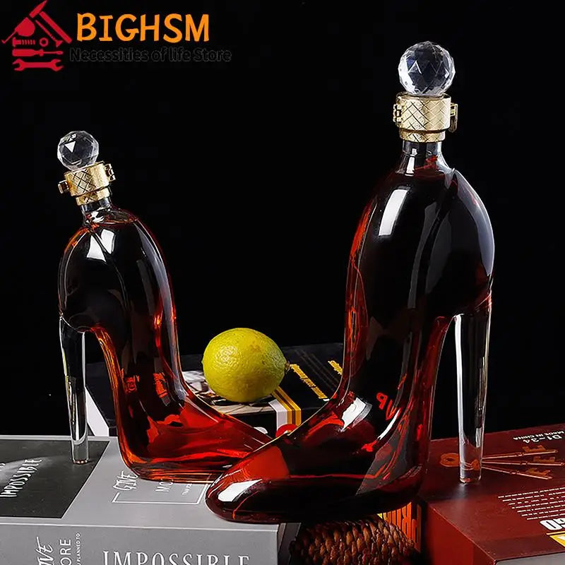 350ML/700ML High-Heel Shoe Shaped Whisky Decanter