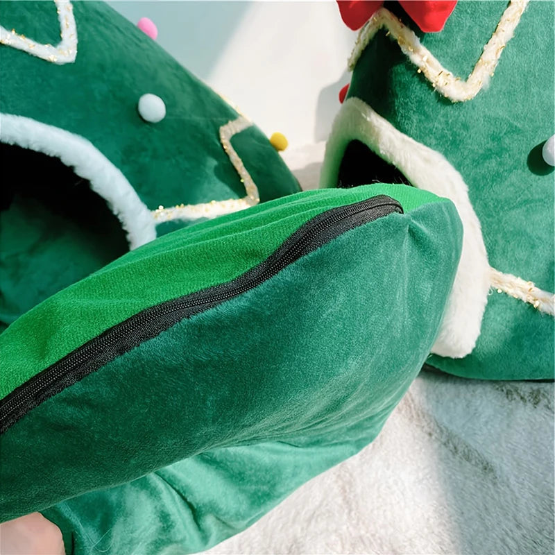 Christmas Bed Warm Cat House, Dog Habitat