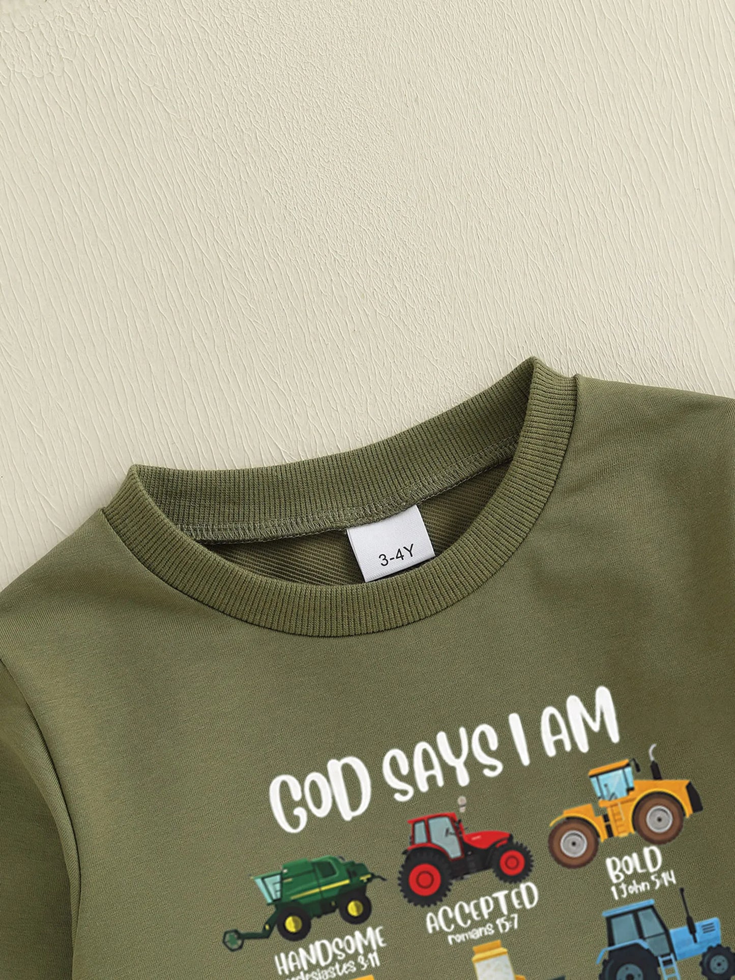 2-Piece Outfit Long Sleeve Crew Neck