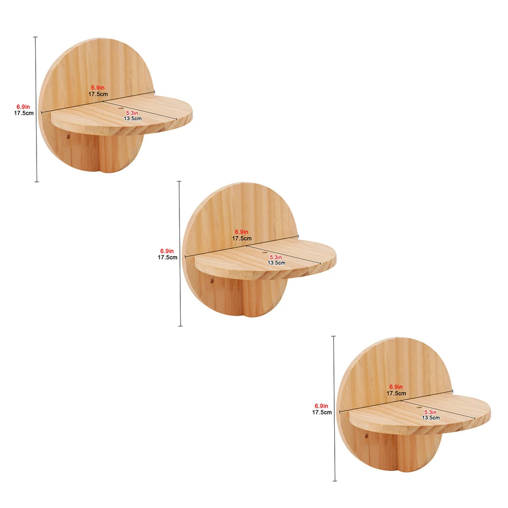 Wall-Mounted Climbing Shelves Cat Furniture