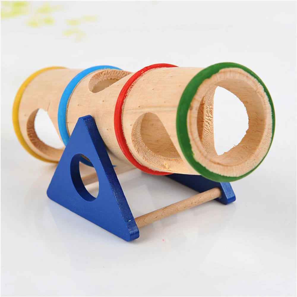 Pet Toy Wooden See-Saw Bucket for Hamsters