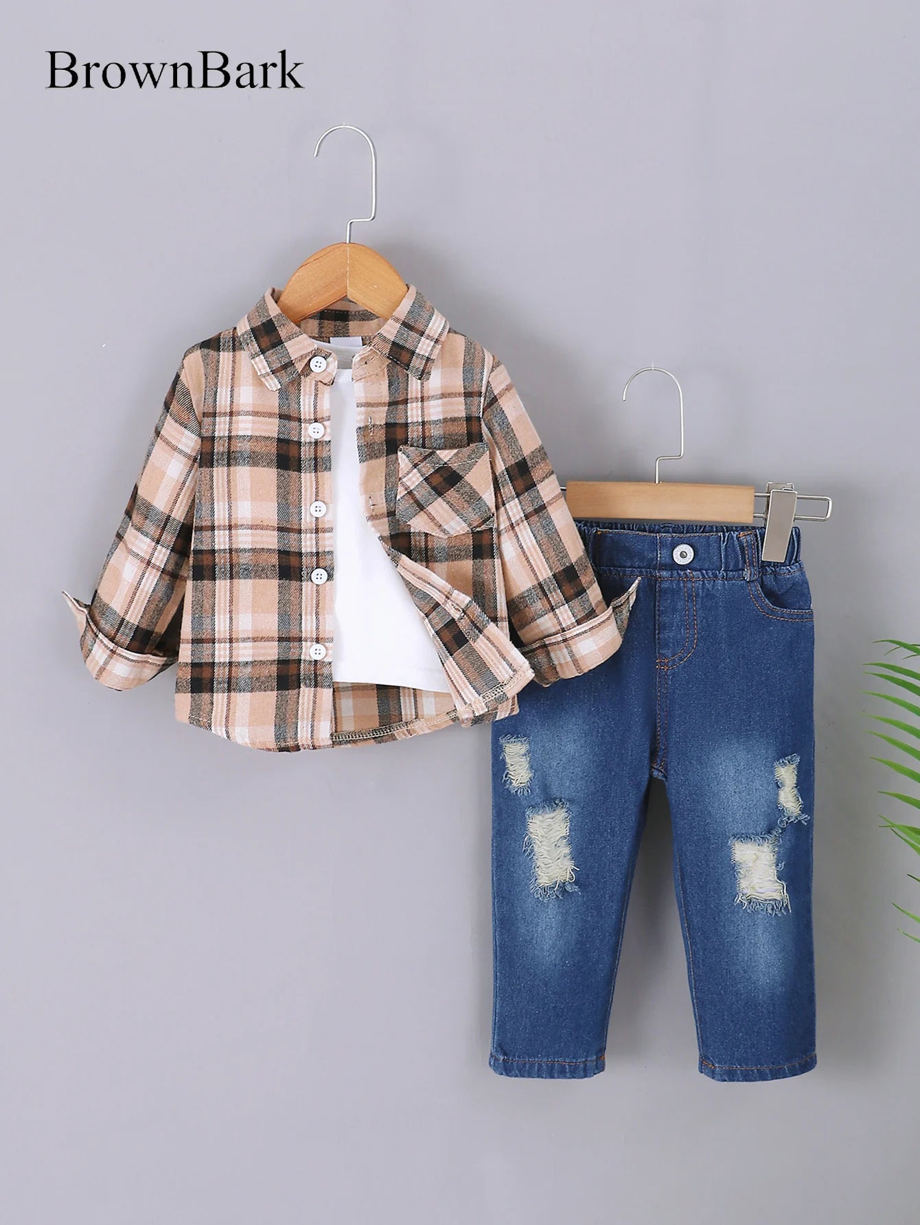 Toddler Boys Denim Jeans Pants Set