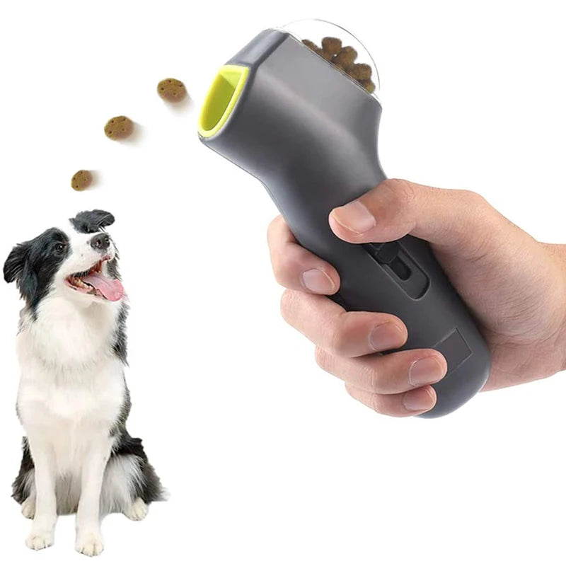 Pet Interactive Training Toy Dog Cat Treat Launcher