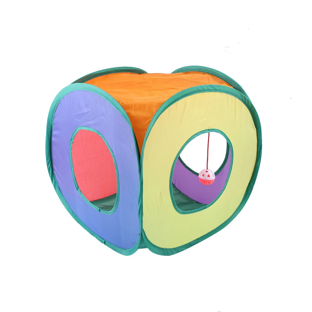 Foldable Cat Tunnel Breathable