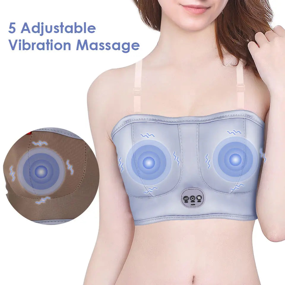 Bra Enlargement Breast Massager Wireless Chest Enhancer Vibration Machine