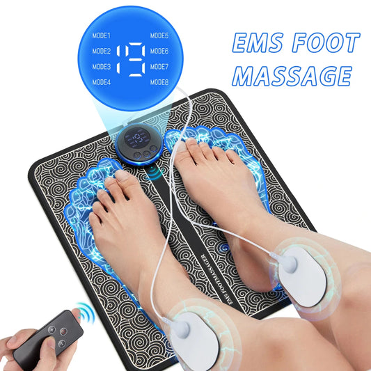 Electric EMS Foot Massager Pain Relief Pad