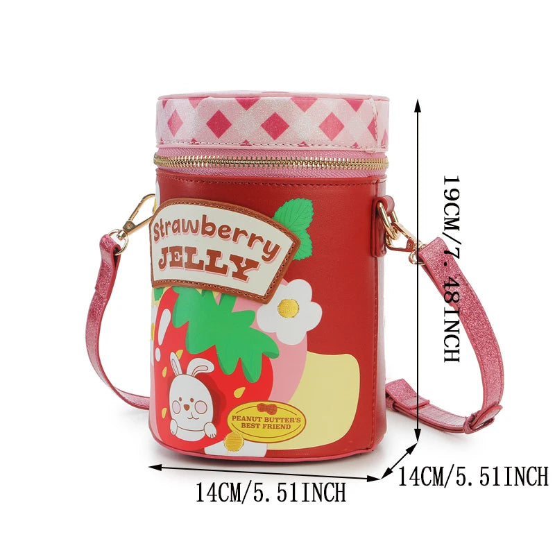 Novel Jam Bottle Designs Purses and Handbags