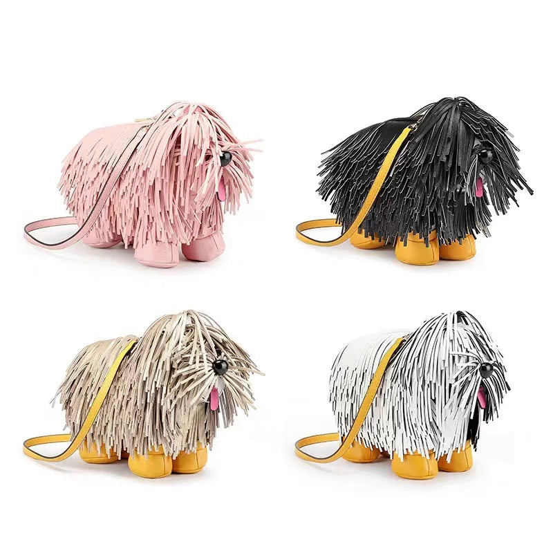 Novelty Puppy Shape Handbag