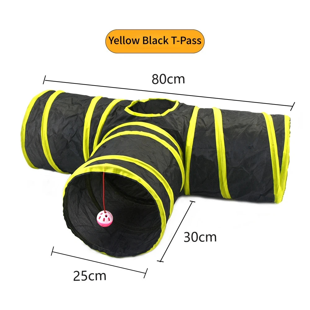 Foldable Cat Tunnel Breathable