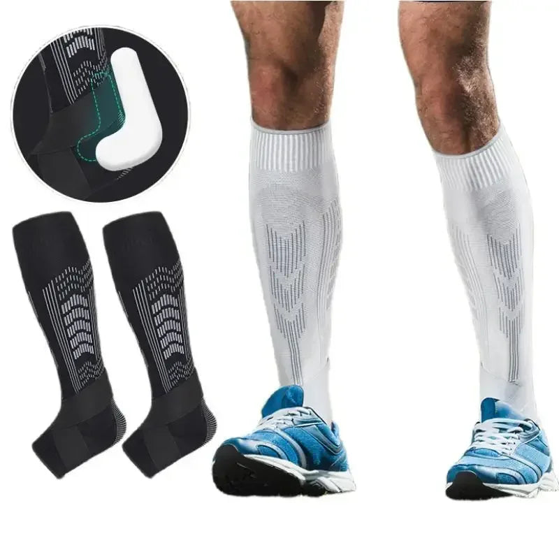 1Pair Calf Compression Sleeve Varicose Veins,Torn Calf,Pain Relief