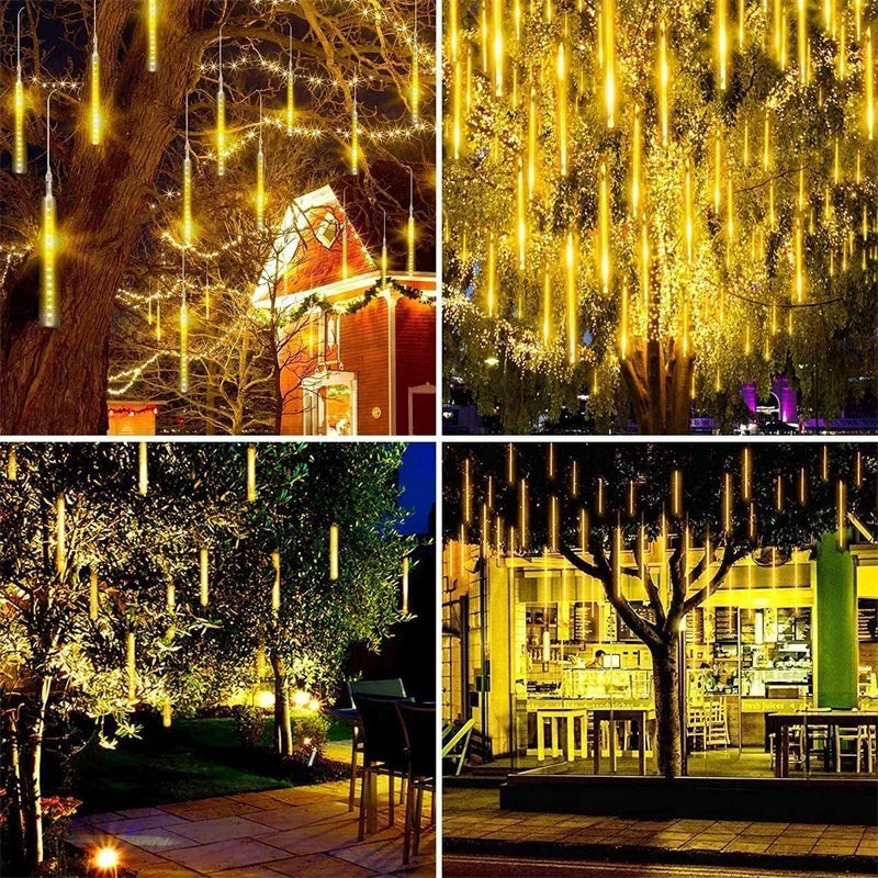 30/50cm Meteor Shower Rain Led String Lights