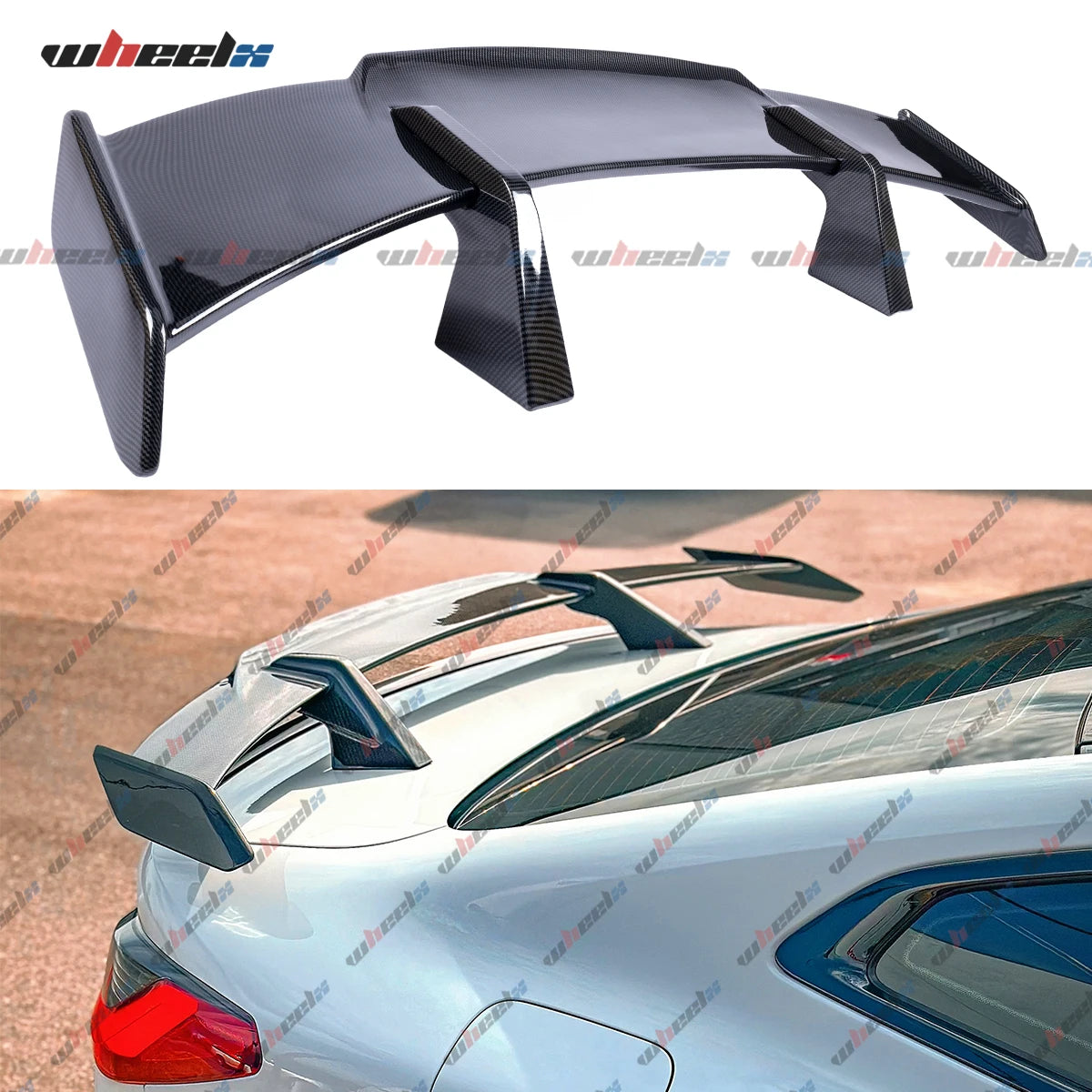 Universal 58 Inch ABS GT Style Trunk Spoiler