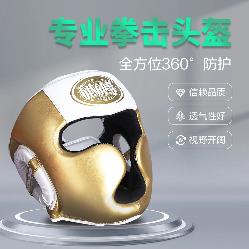 Kick Boxing Karate MMA Fight Training Head Protection Helmet