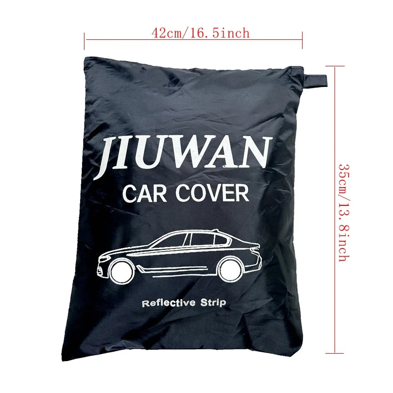 Car Cover Full Exterior Black Auto Cover