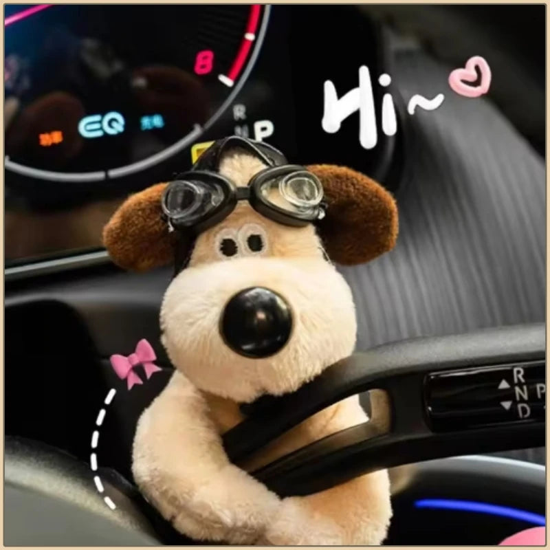 Puppy Plush Car Wiper Turn Signal Decoration