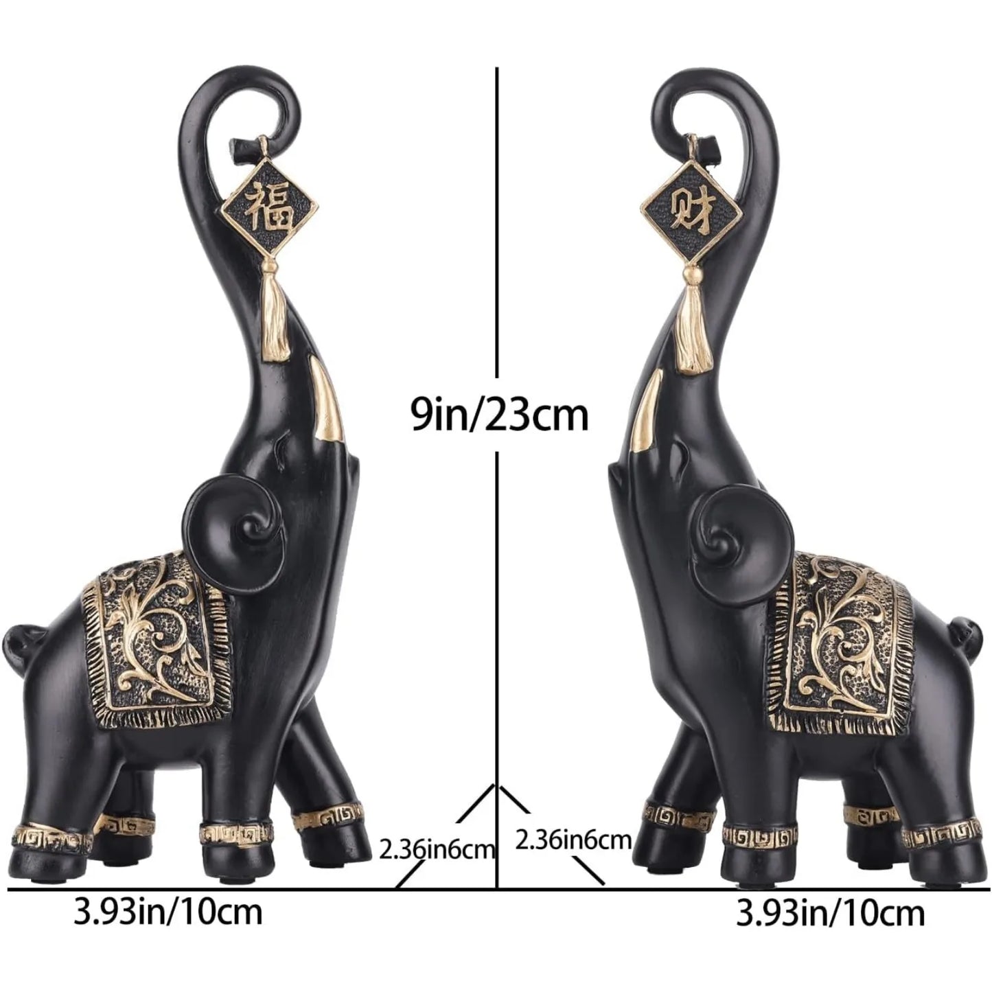 2pcs Elephant Home Decoration