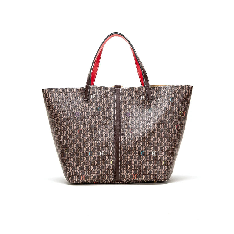 CH Colorful Monogrammed Design Women's Handbag