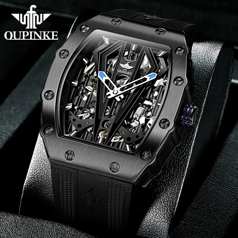 Automatic Waterproof Skeleton Mechanical Men's Watch