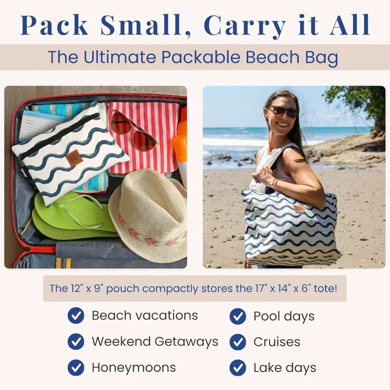 Travel Lightweight Beach Bag Tote