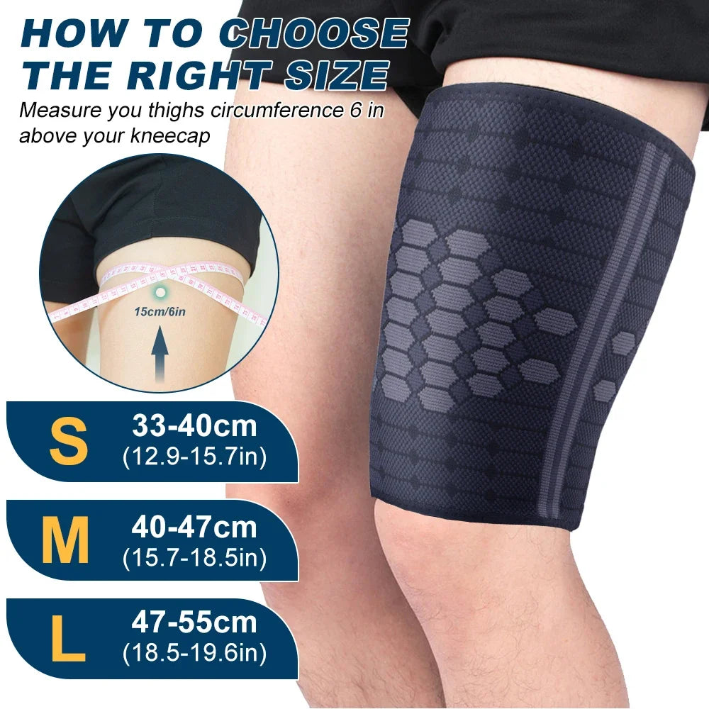 Thigh Hamstring Compression for Improved Blood Circulation