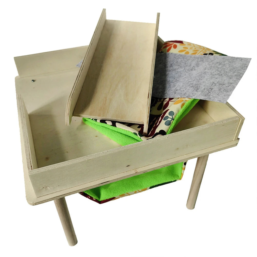 Guinea Pig Hideout Wooden Small Animals Habitat