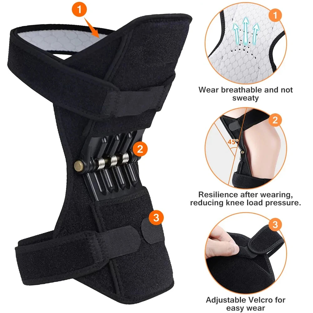 1Pair Knee Protection Power Support Knee Pads