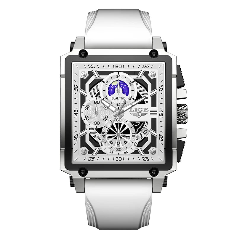 Chronograph Waterproof Square Mans Watch