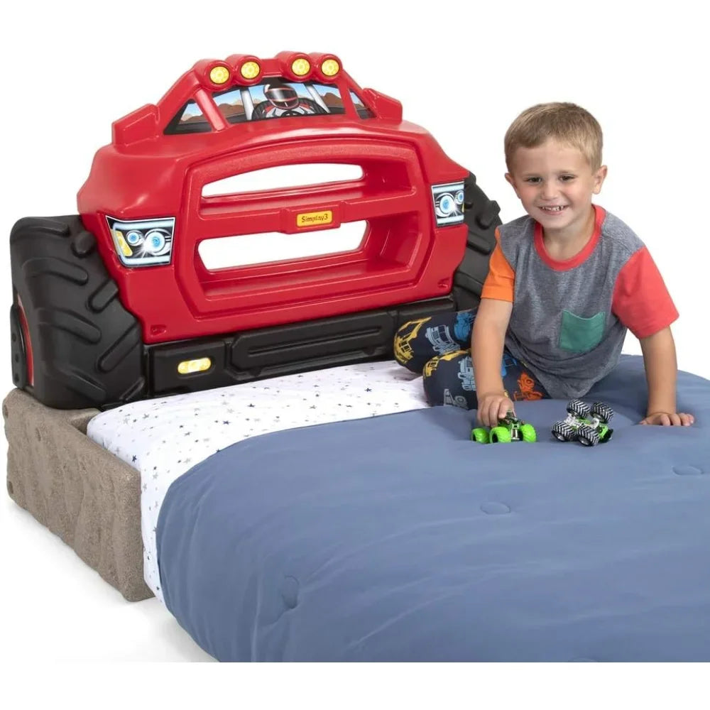 Monster Truck Bed Headboard Twin Size