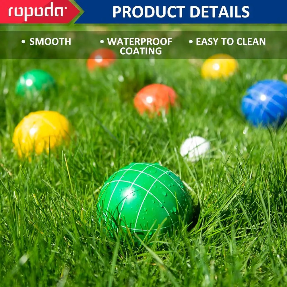 100mm Bocce Ball Set Regulation Size and Weight