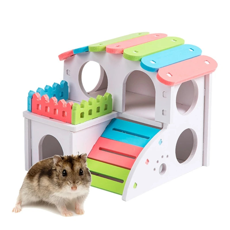 Plastic Nesting Habitat Small Animals Colorful