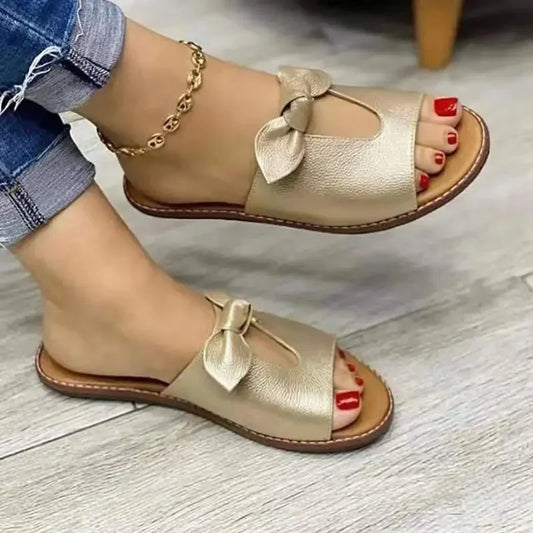 Summer Women Cute Butterfly-Knot Casual Sandals